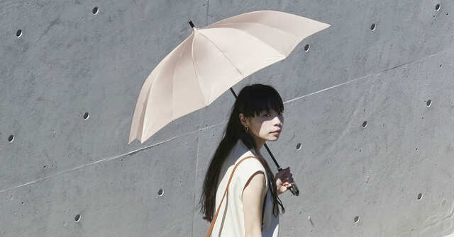 【Shupatto アンブレラ UV】UVカット率99.9％・UPF50+、遮光率99.9％の生地