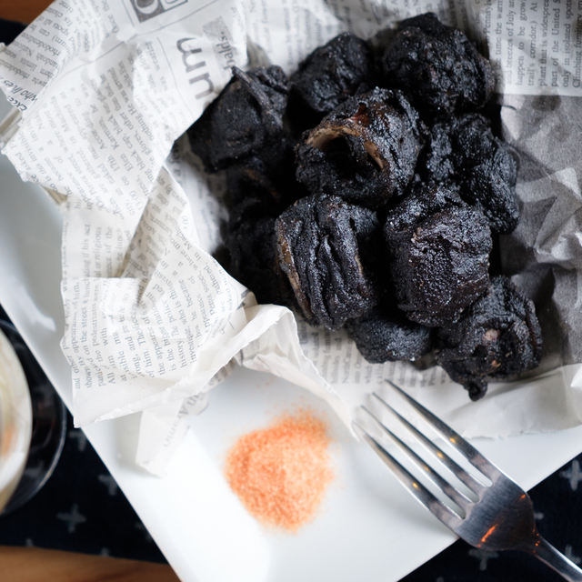 イカの溶岩風フリット