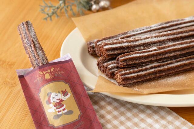 チュロス (チョコレート味) 5,000円｜東京ディズニーリゾート「ディズニー・クリスマス」スペシャルグッズ｜販売店舗：東京ディズニーリゾート・アプリ｜発売日：2025年11月10日（月）