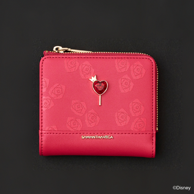 折財布 ￥17,600｜サマンサベガ ディズニーヴィランズ「ハートの女王」コレクション