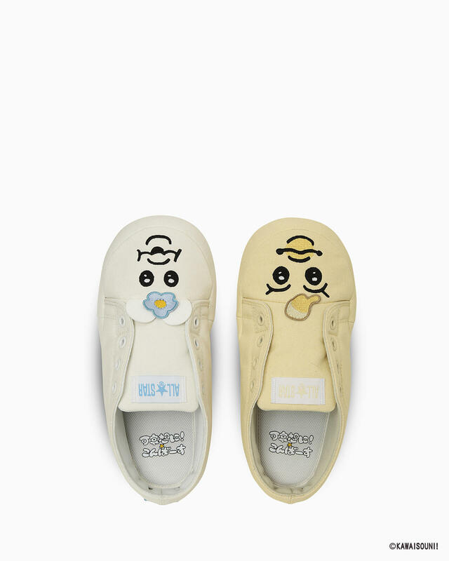 【CONVERSE×可哀想に！コラボシューズ／ALL STAR RS / KAWAISOUNI!】インソールのデザインもキュート♪