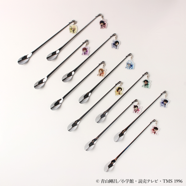 「チャーム付きスプーン（11種）」＜税込９９０円＞【「名探偵コナン」×「Cake.jp」コラボのポップアップショップが登場】