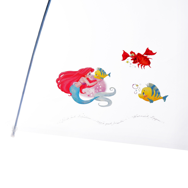 シール・ステッカー 傘用 リトル・マーメイド ラグーン