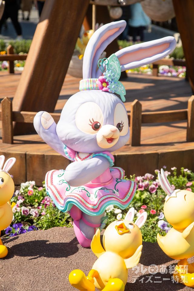 「うさピヨ・イースターパーク」デコレーション