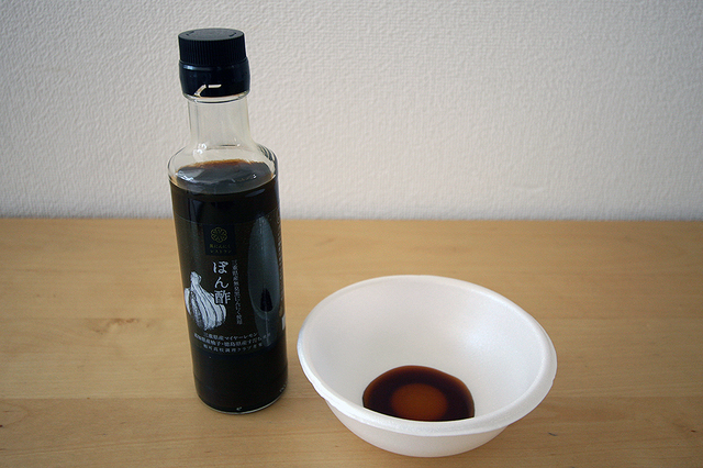 黒にんにく ぽん酢　190ml