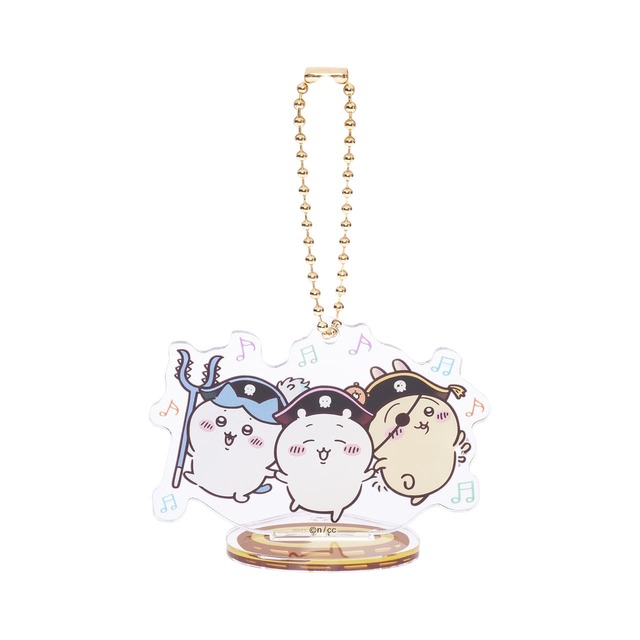 【ちいかわアドベンチャー】「アクリルスタンドになるキーホルダー」みんな　￥880
