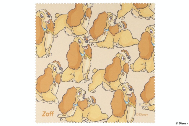 ZA221026_48E1（ブラウングラデーション）｜『わんわん物語』 レディ｜13,300円（税込・セットレンズ代込）｜ディズニー コレクション created by Zoff “FURRY series”