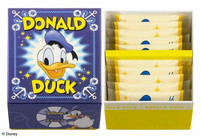ドナルドダック、チップ&デール/ショコラサンド「見ぃつけたっ」 10枚入 1,404円|Disney SWEETS COLLECTION by 東京ばな奈