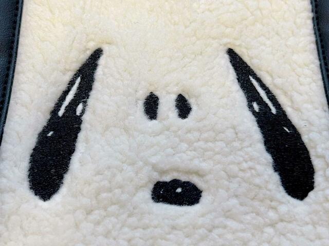 【ファッションセンターしまむら】スヌーピーのお顔は刺繍！アクセントになっていてかわいい！