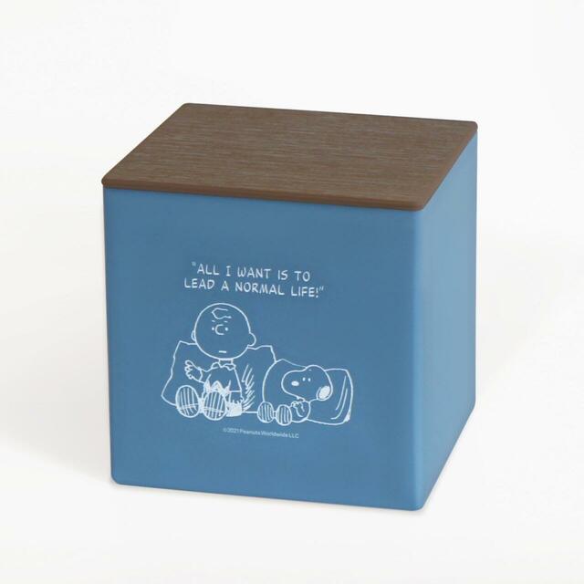 水回りで活躍　フタ付きティッシュケース「スヌーピー」