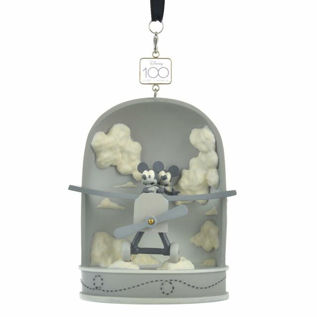 ミッキー＆ミニー オーナメント プレーン・クレイジー Disney100 The Eras Collection Studio 4,400円