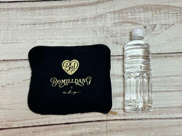 550mLペットボトルと並べてみました。コンパクトに持ち運べるサイズ感が◎