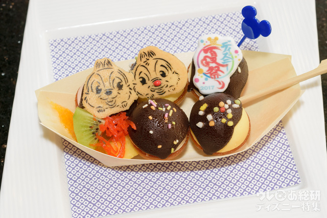 “ディズニー夏祭り”ケーキセット 1450円｜ハイピリオン・ラウンジ