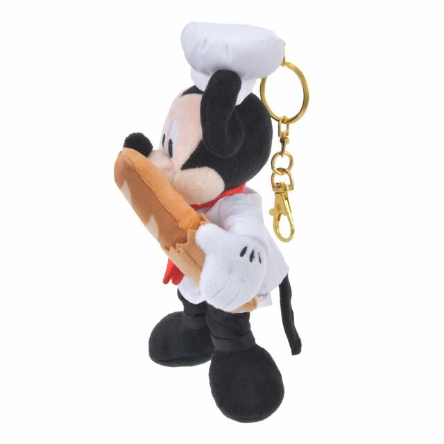 ぬいぐるみキーチェーン<ミッキーマウス> 2,800円【ディズニーストア新コレクション「MICKEY’S BAKERY」】
