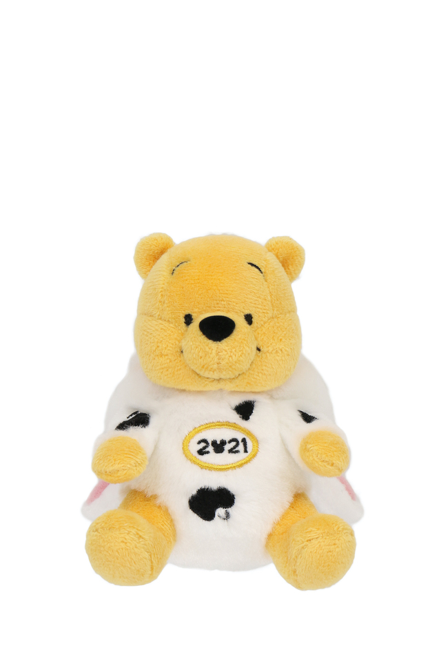 TDR 2021年 ウシのコスチューム ぬいぐるみバッジ 1,700円