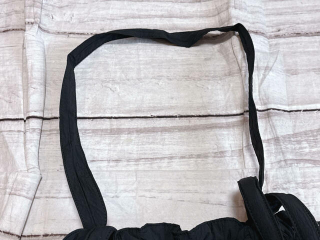 ショルダーストラップの長さは（約）88cm。ショルダーとトートの2WAYで使えます♪