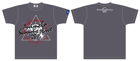 Tシャツ  MYSTERY GRAY　©Animelo Summer Live 2016/MAGES.
