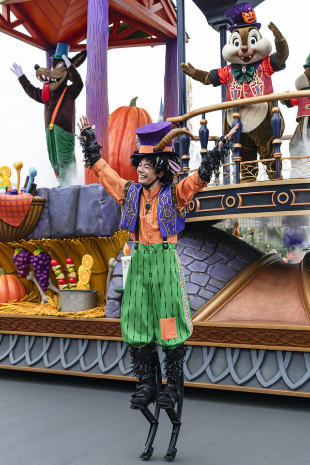 東京ディズニーランド「ザ・ヴィランズ・ハロウィーンInto the Frenzy”」プレスプレビューの様子