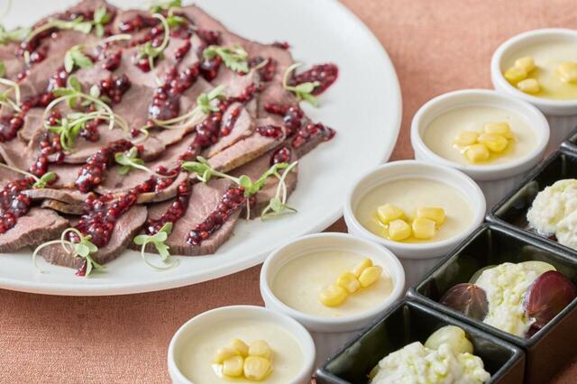 「APPETIZERメニュー」<期間:2026年9月1日~11月30日>【「海鮮盛り放題」や「しほろ牛のローストビーフ」「北海道の郷土料理」も堪能できる『北海道フェア~北の大地の美食紀行~』がスタート!】