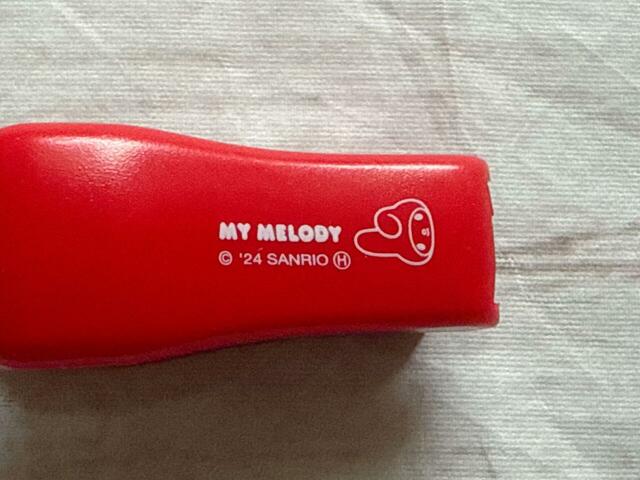 持ち手にはマイメロディのイラストプリント入り！
