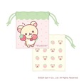 【コリラックマ「KORILAKKUMA 20th ANNIVERSARY CAFÉ」】巾着　1,430円