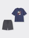 ラウンジセット(半袖&ショートパンツ) ¥2,990｜GU「NARUTO-ナルト- 疾風伝」コレクション