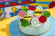 「スヌーピーと仲間たちのチョコチップミントケーキ」＜期間：2024年7月6日〜9月16日＞【【スヌーピー】カラフルな“サーカススイーツ”が食べ放題！ヒルトン広島でスヌーピーと仲間たちの夏のスイーツカーニバル！】