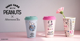 【Afternoon Tea×PEANUTS】バンブータンブラー：各￥1,980