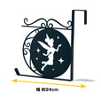 切り絵のようなアイアンドアフック（選べるキャラクター）｜￥3,990 （税込）