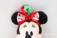 ぬいぐるみバッジ（ミニーのトロピカルスプラッシュ） 2500円／頭のリボンも細かく再現！