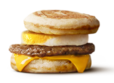 【マクドナルドの中の人が推すメニューランキング 10位】「マックグリドル® ソーセージエッグ」360円～（税込）