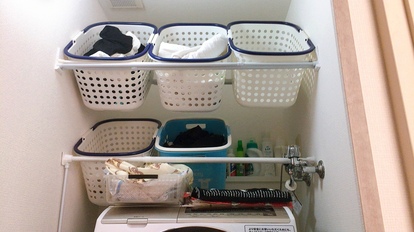 洗濯物は干さない 畳まない 投げ込み収納 が楽すぎた 便利商品 1 2 ハピママ