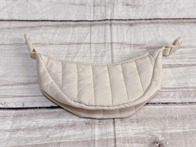 ダウン調のふっくら中綿入りの質感が大人かわいい♪