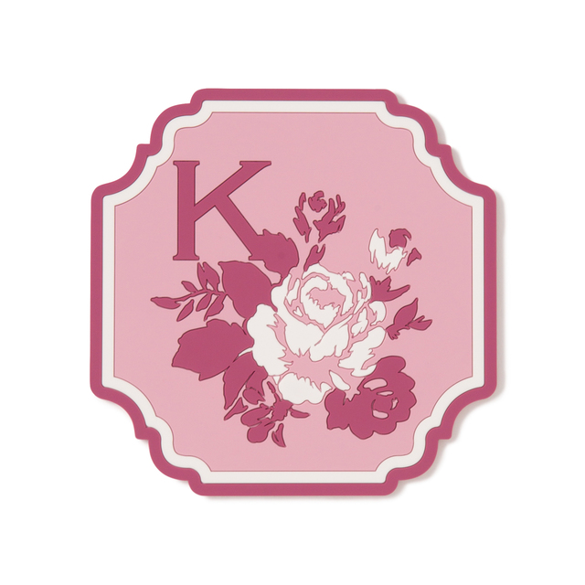 イニシャル コースター