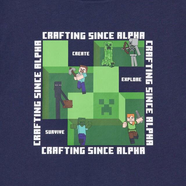 グラフィックTシャツ（半袖） ¥990｜ユニクロ UT「マインクラフト」コレクション｜6月上旬販売予定