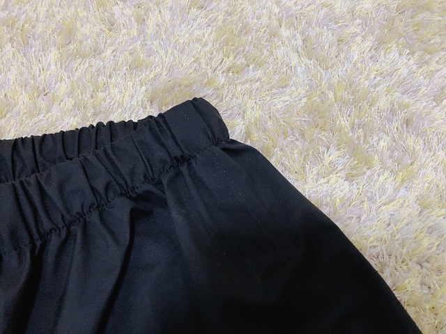 【ワークマン INAREM(イナレム)レディースレインスーツ】大きめでもずり落ちてきません