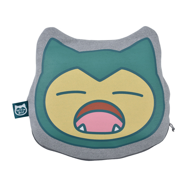 クッションブランケット カビゴンのあくび