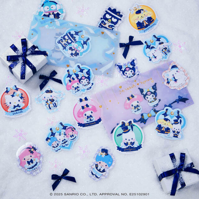 E賞：アクリルチャーム｜Happyくじ「Sanrio characters Holiday Collection」