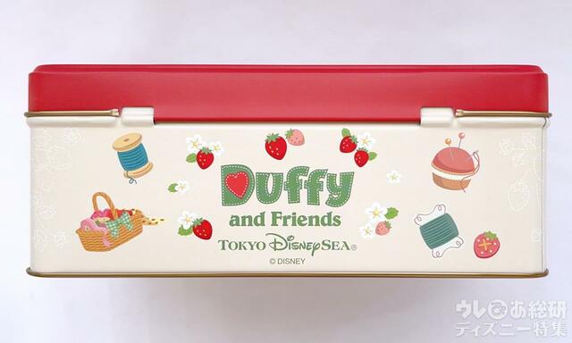 「ダッフィー＆フレンズのハートフェルト・ストロベリーギフト」パウンドケーキ