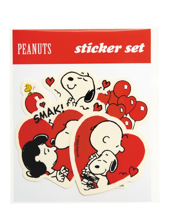 「スヌーピーAセット　LOVEあか」＜￥380(税込￥418) ＞【スヌーピー×ジョイフルオリジナルグッズキャンペーン】