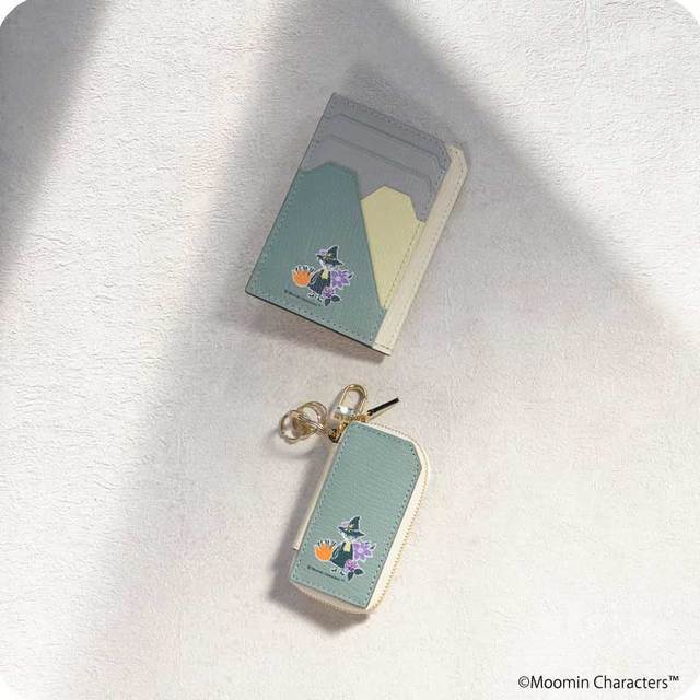 【ラルコバレーノ×ムーミンコラボ】スマートミニウォレット＆キーケース