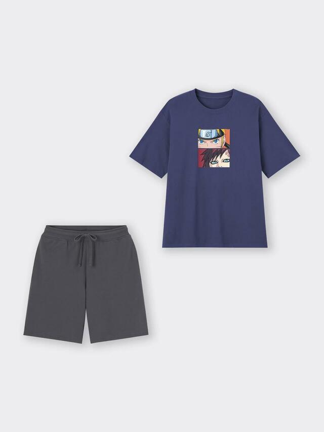 ラウンジセット(半袖&ショートパンツ) ¥2,990｜GU「NARUTO-ナルト- 疾風伝」コレクション