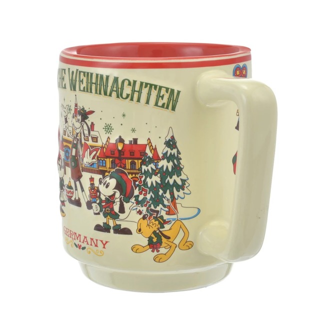 ミッキー＆フレンズ マグカップ World Showcase Germany Holiday 2,860円