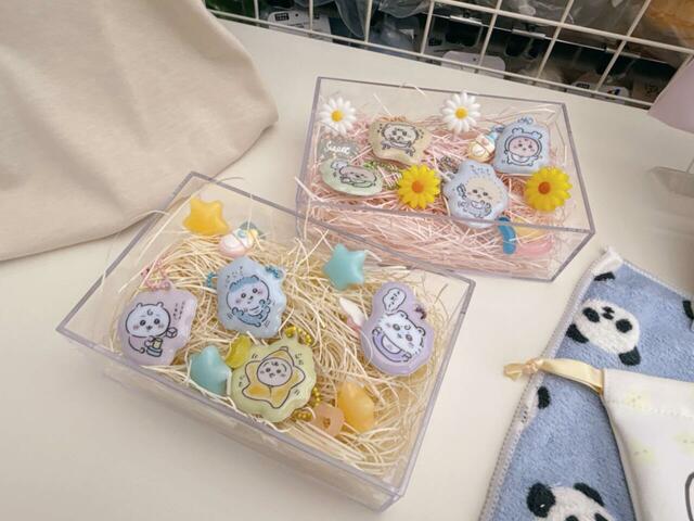 ランダムな「トレーディングPVCぷっくりキーホルダー」。1個は記念に買いたいですよね♪