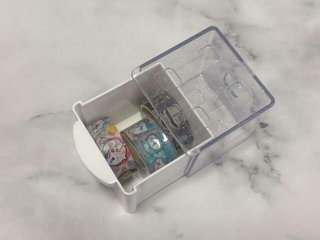 マステをしまうのにもピッタリなサイズ感！