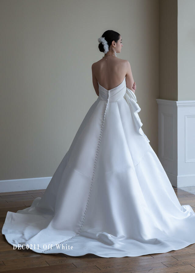 クラウディア｜「Clef a decor-クレアデコール」新作ウェディングドレス｜DEC0211_Offwhite