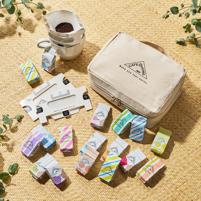 夏の福袋 CAFE@HOME飲み比べセット 限定オリジナルトラベルポーチ付き【UCC夏の福袋】※画像はイメージ