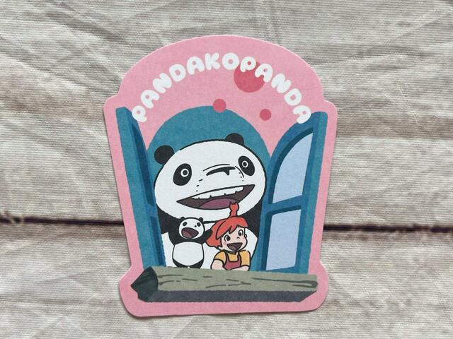 ピンク×パンダコパンダのイラストがキュート！