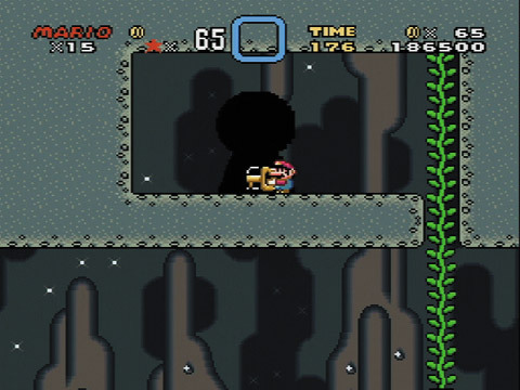スーパーマリオワールド／カギを鍵穴に差し込んでクリアすると、新しいルートが開通するぞ！