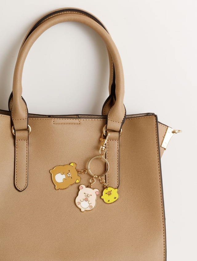 【リラックマ / みんなでまんぷくまくまく】まんぷくキーホルダーは豪華な3連仕様！